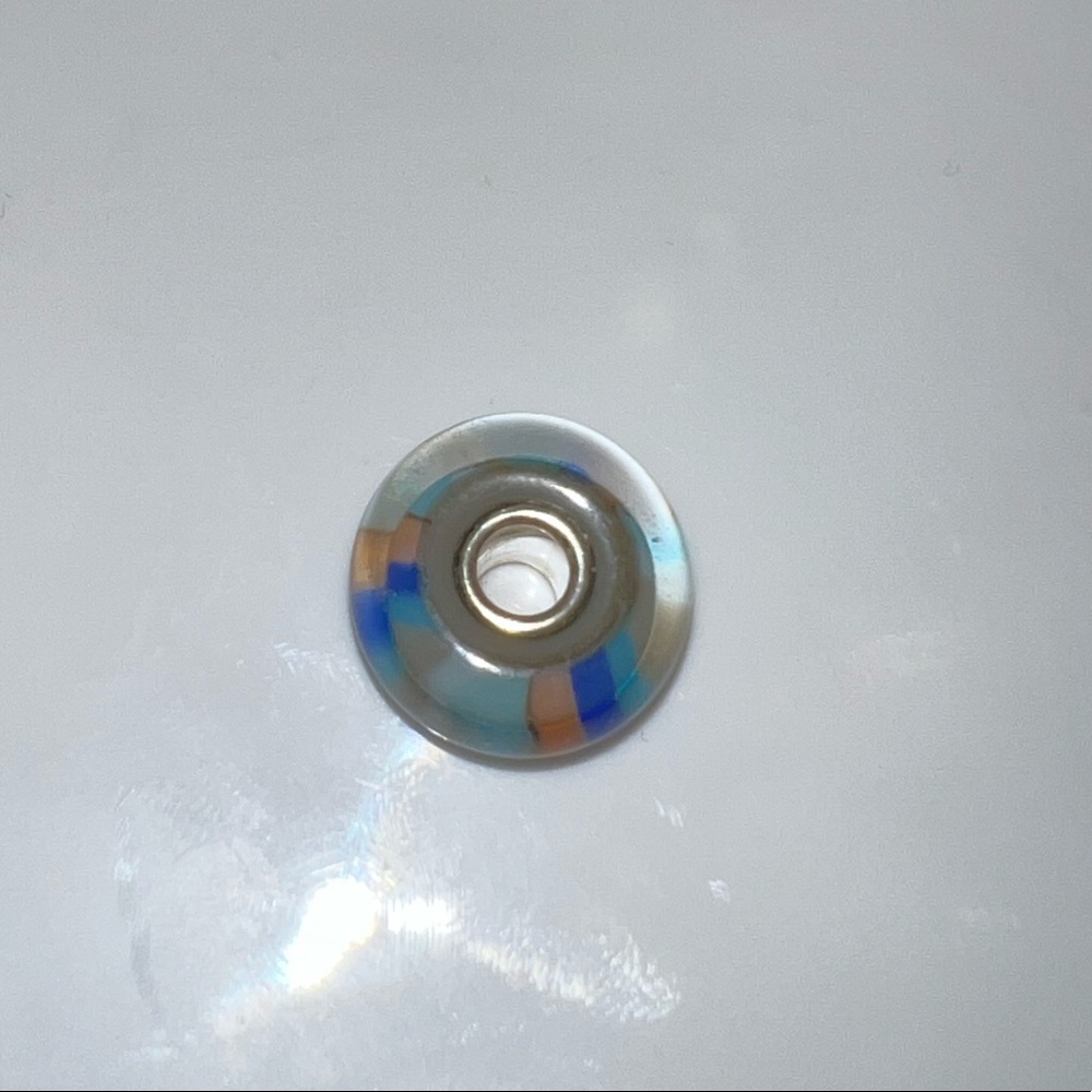 Multicolor Glass Pandora Bead